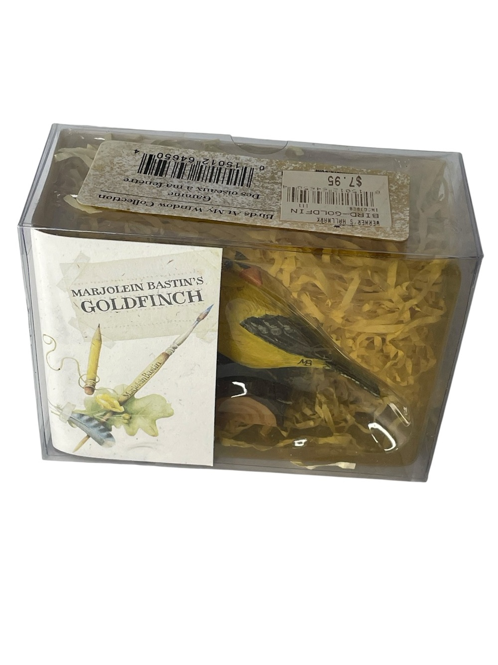 NEW  Hallmark Marjolein Bastin Natures Sketchbook Birds at My Window GOLDFINCH